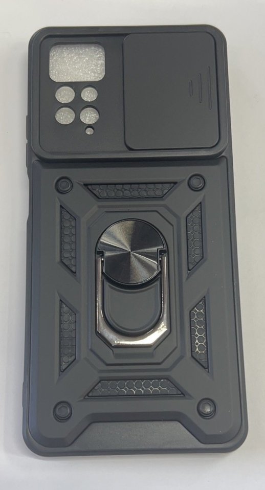 Armor Case With Curtain for Xiaomi Redmi Note 12 Pro 4G Чорний