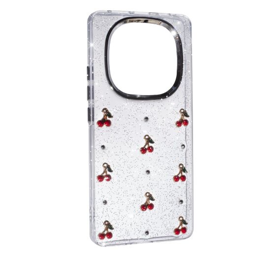 Накладка Glue Case Hit для Xiaomi Redmi Note 14 Pro (5G) / Poco X7 Cherry
