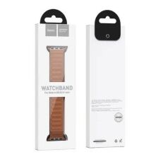 Ремінець HOCO WA23 для APPLE WATCH 42мм | 44мм | 45мм | 49мм BROWN