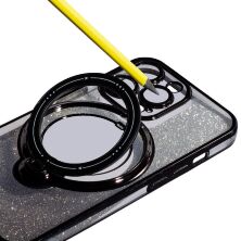 Накладка TPU With Stand для Apple iPhone 15 Pro Black