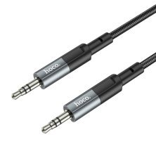 Кабель AUX HOCO UPA23 2 pin (1М) (черный)