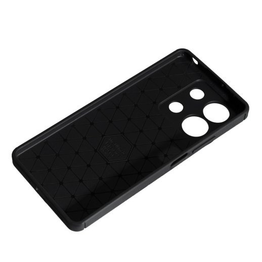 Накладка Tpu Carbon для Xiaomi Redmi Note 13 Pro (5G) / Poco X6 Black