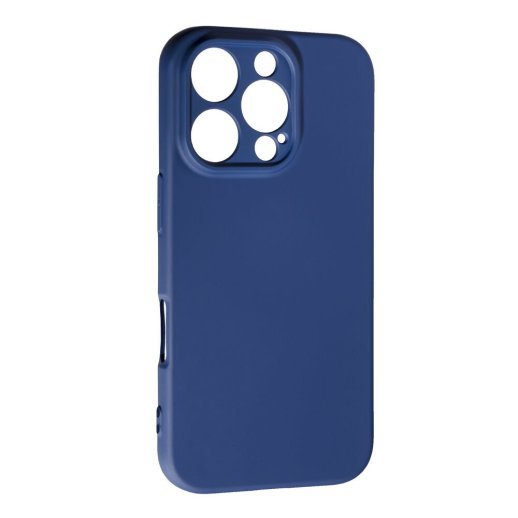 Силікон Case SMTT (AA) для Apple iPhone 16 Pro Dark Blue