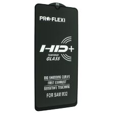 Захисне скло PRO-FLEXI HD+ SAMSUNG M325 Galaxy M32 2021 ЧОРНИЙ