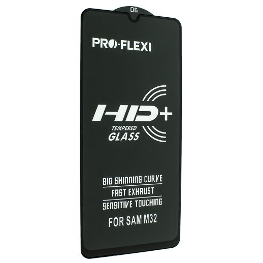 Захисне скло PRO-FLEXI HD+ SAMSUNG M325 Galaxy M32 2021 ЧОРНИЙ