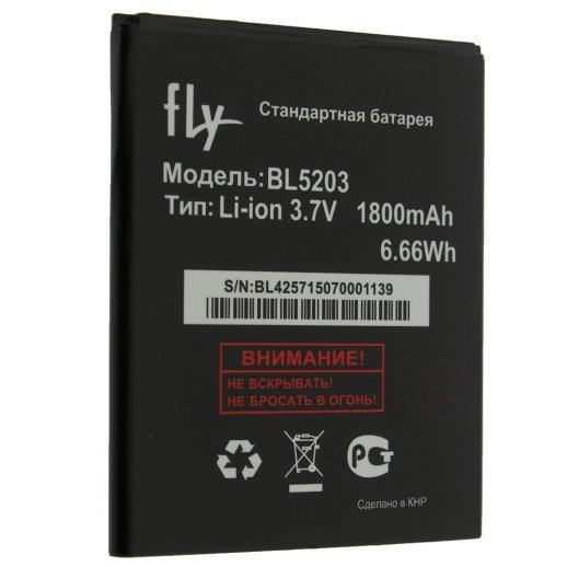 Акумулятор до телефону ОРИГІНАЛ FLY BL5203