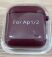 Чохол AirPods 2 Full Case with Microfiber Maroon
