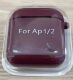 Чохол AirPods 2 Full Case with Microfiber Maroon