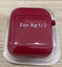 Чохол AirPods 2 Full Case with Microfiber Maroon