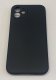 Avantis Full Silicone Case Apple Iphone 12 (camera protect) Black