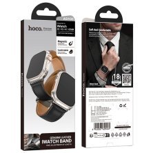 Ремінець HOCO AS103 для APPLE WATCH 38мм | 40мм | 41мм, чорний