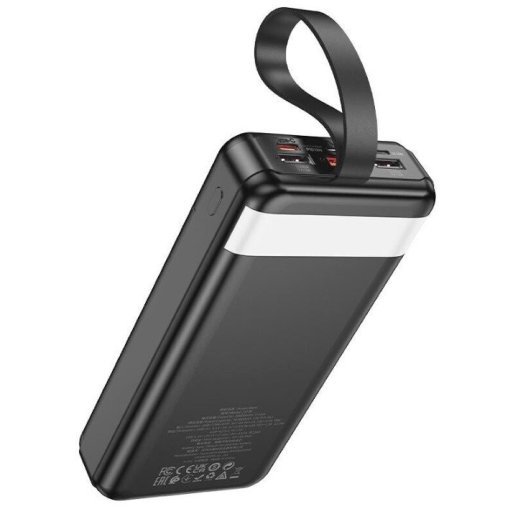 Power Bank HOCO J123B Element 22.5W+PD20W fully compatible power bank with digital display 30000 mAh чорний