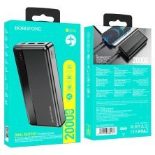 Power Bank Borofone BJ24A 20000mah ЧОРНИЙ