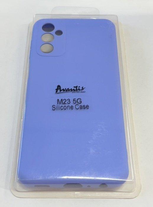 Avantis Full Silicone Case Samsung M23 Elegant Purple