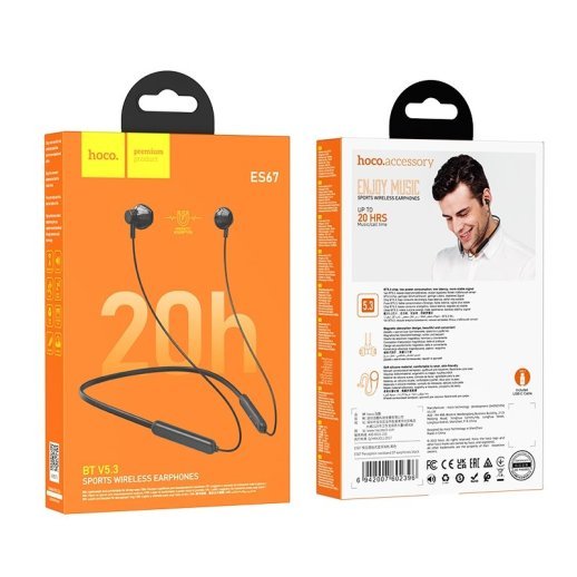 Бездротові навушники HOCO ES67, Bluetooth 5.3, до 20 годин, з шийним ободом