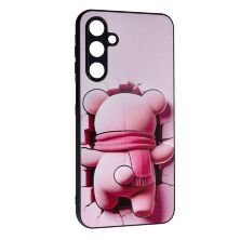 Накладка Fashion Mix для Samsung A16 Pink Bear