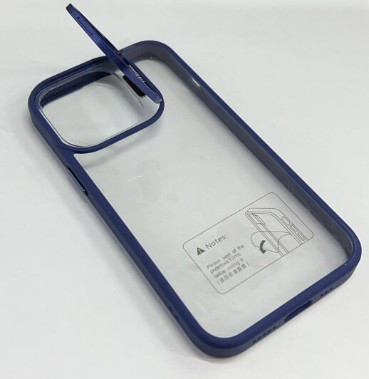 Чехол Metal Stand Case Apple Iphone 13 Pro Blue 3