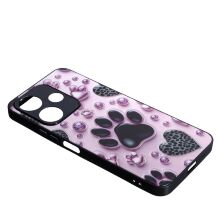 Накладка Fashion Mix для Xiaomi Redmi 13/Poco M6 Pink Paws