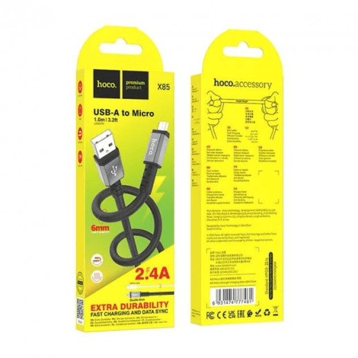 USB Кабель Hoco X8 Micro 1m Black