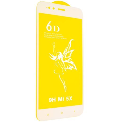 Захисне скло 6D PREMIUM XIAOMI MI 5X | Mi A1