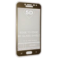Скло 5D FULL GLUE TRIPLEX SAMSUNG J250 Galaxy J2 (2018) ЗОЛОТИЙ тех. пак.