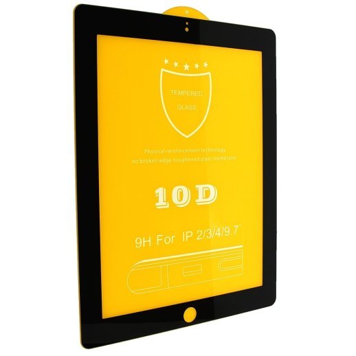 Захисне скло ДЛЯ ПЛАНШЕТУ 10D APPLE IPAD 1 | 2 | 3 | 4 9.7" (2010-2012)