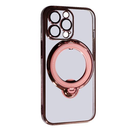 Накладка TPU With Stand для Apple iPhone 15 Pro Pink