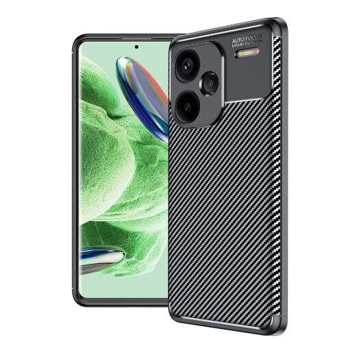 Накладка Tpu Carbon для Xiaomi Redmi Note 13 Pro Plus (5G) Black