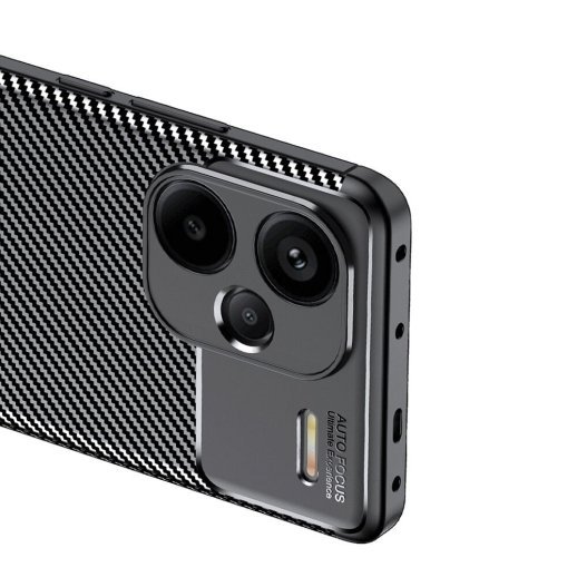 Накладка Tpu Carbon для Xiaomi Redmi Note 13 Pro Plus (5G) Black