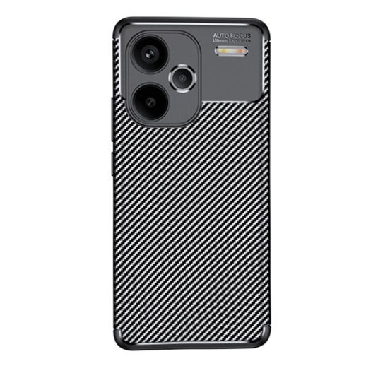 Накладка Tpu Carbon для Xiaomi Redmi Note 13 Pro Plus (5G) Black