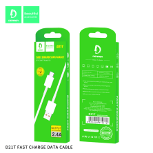Кабель USB Denmen D21T USB - Type-C (2,4A)