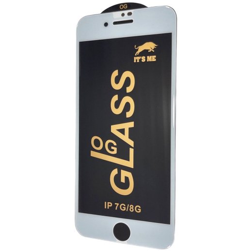 Захисне скло PREMIUM IT'S ME OG GLASS APPLE IPHONE 7 | 8 білий