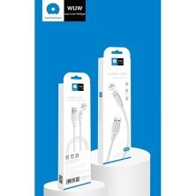 Кабель USB WUW X191 USB - Lightning 2A БІЛИЙ (500)