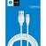 Кабель USB WUW X191 USB - Lightning 2A БІЛИЙ (500)