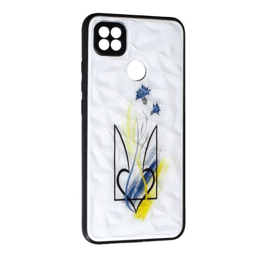 Накладка Prisma UA для Xiaomi Redmi 9C/10A Ukraine with flowers