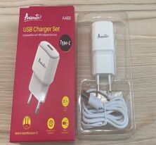 Мережевий Зарядний Пристрій Avantis A480 1USB Type-C White