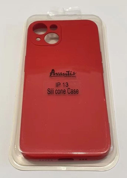 Avantis Full Silicone Case Apple Iphone 13 Black