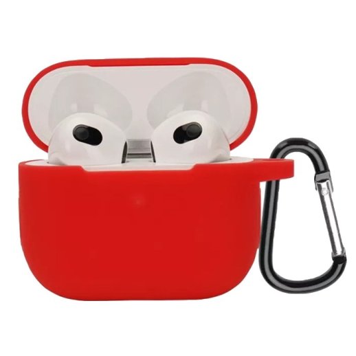 Чохол для Apple AirPods 3 з карабіном NEW з'єднаний