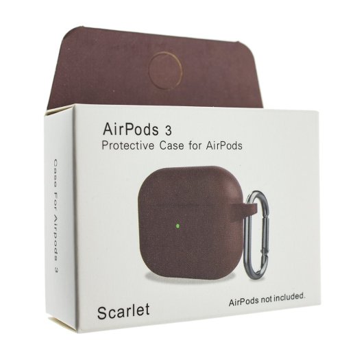 Чохол для Apple AirPods 3 з карабіном NEW з'єднаний