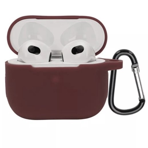 Чохол для Apple AirPods 3 з карабіном NEW з'єднаний