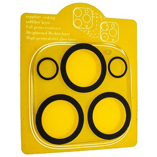 Захисне скло для камери 5D CAMERA LENS SHIELD APPLE iPhone 15 PRO MAX