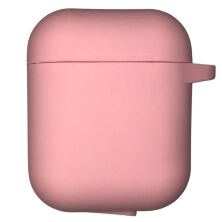 Чохол для Apple AirPods 2 з карабіном з'єднаний 12_PINK