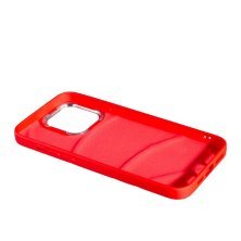 Силіконовий чохол Soft Puffer для Apple iPhone 14 Pro Max Red