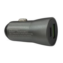 Автомобільний зарядний пристрій DENMEN DZ10 3.1A 2 PORT 18W, QC3.0+PD