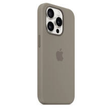 Silicone Case Original With MagSafe and Splash Apple iPhone 15 Pro Max Baby Blue