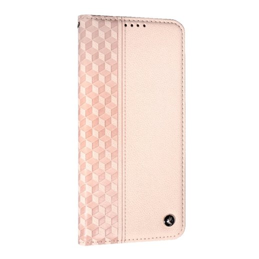 Книга Deluxe для Samsung S25 FE Pink Sand
