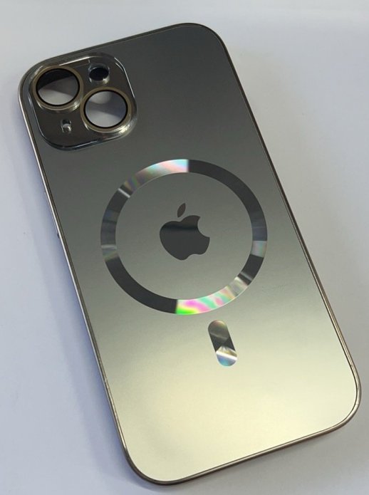 Чехол AG-ACRYLICS Magsafe for Apple Iphone 15 Gray Titanium