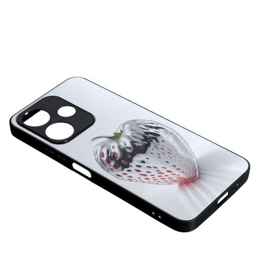 Накладка Fashion Mix для Xiaomi Redmi 13/Poco M6 White Berry