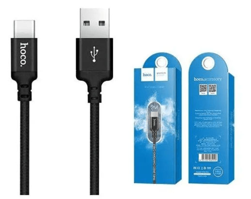 USB Cable Hoco X14 Times Type-C 2m Black