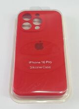 Чехол Silicone Case Copy Apple iPhone 16 Pro Square Red 11